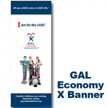 GAL Middle School - X-Banner 63 x 24
