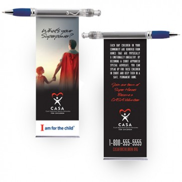 Super Hero Banner Pen (CASA or GAL Customizable)