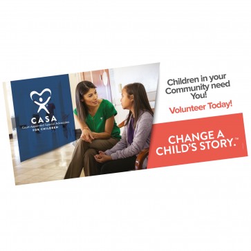 Change a Child's Story Vinyl Banner 