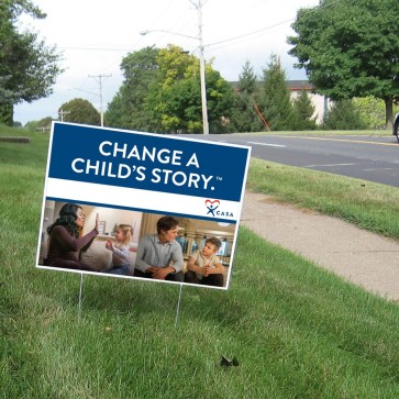 2 sided Yard Signs (Pack of 50) - Instock