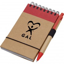 GAL Pen & Recycled Notepad 