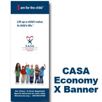 CASA Young Kids - X-Banner 63 X 24