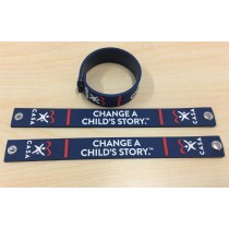 Change a Child's Story - SOFT PVC SNAP BRACELET 3D