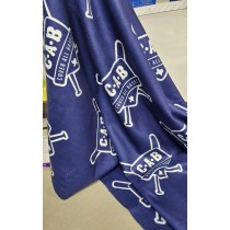 Fleece Blanket Dye Sublimated - 80" x 60"