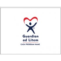 Guardian ad Litem Custom 2 color Note Card