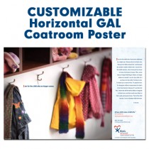 Customized Horizontal Poster (GAL - Coatroom)