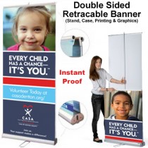 Double Sided Roll Up Banner