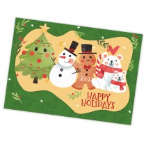 Happy Holidays - Characters Cards - CUSTOM with Envelopes