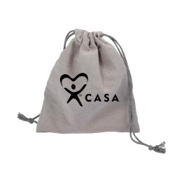 Recycled pouch bamboo golf tee set