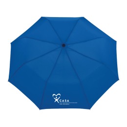 42" Recycled Folding Auto Open Umbrella