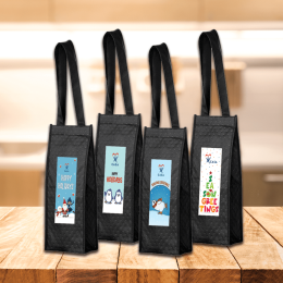 Full Color Insulated Wine/ Insulated Bottle Bag