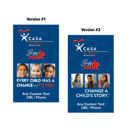 Sign Up Speak Up Card Magnet