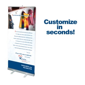 Coat Room CASA Banner - 80"x33"