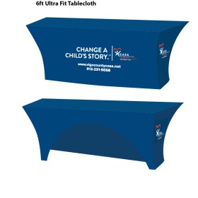 Custom Ultra Stretch Fit Tablecloth - 128" x 86"